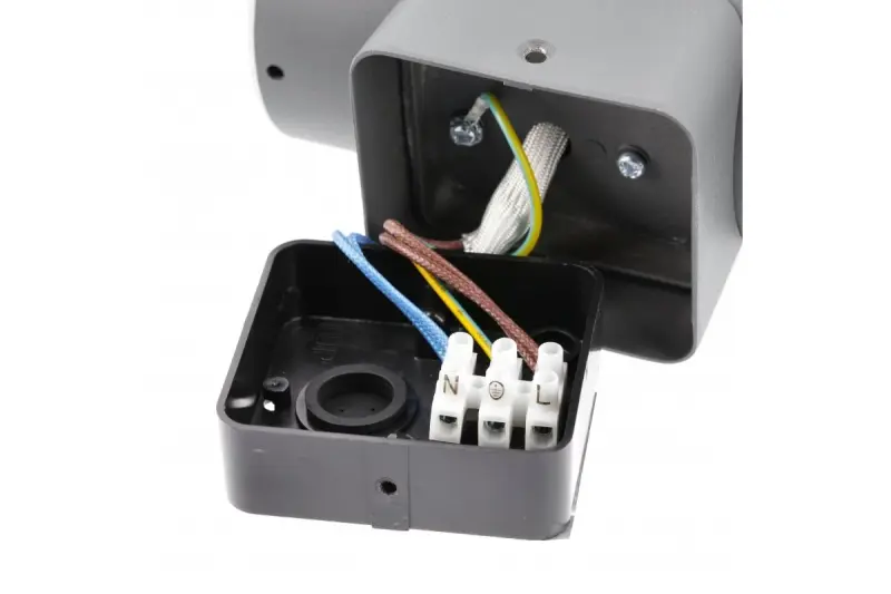 Illuminazione Corta lampioni da parete per il giardino, colore antracite, per 2 fonti luminose 1289002