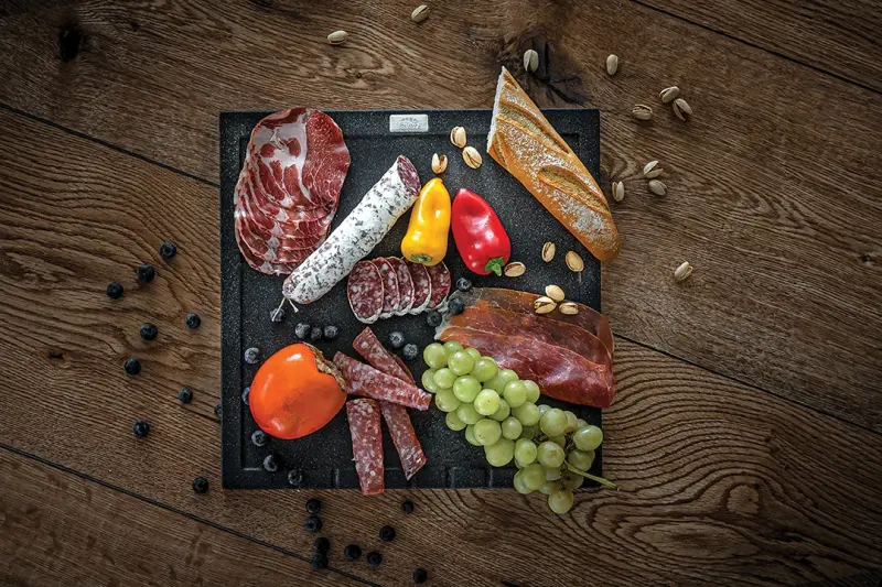 Aquadesign Unix Scolapiatti in granito 35x35cm nero 1208958214