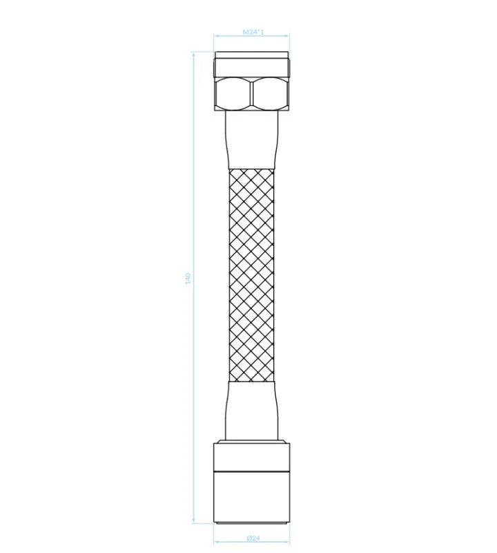Design d'acqua perlatore esteso a 2 funzioni con beccuccio flessibile 13cm cromo M22 e M24 1208958229