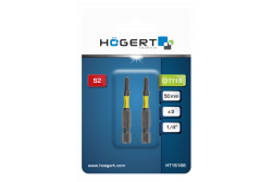 Hoegert Punta cacciavite a batteria Torx TT15 50mm 2 pezzi 1208959829