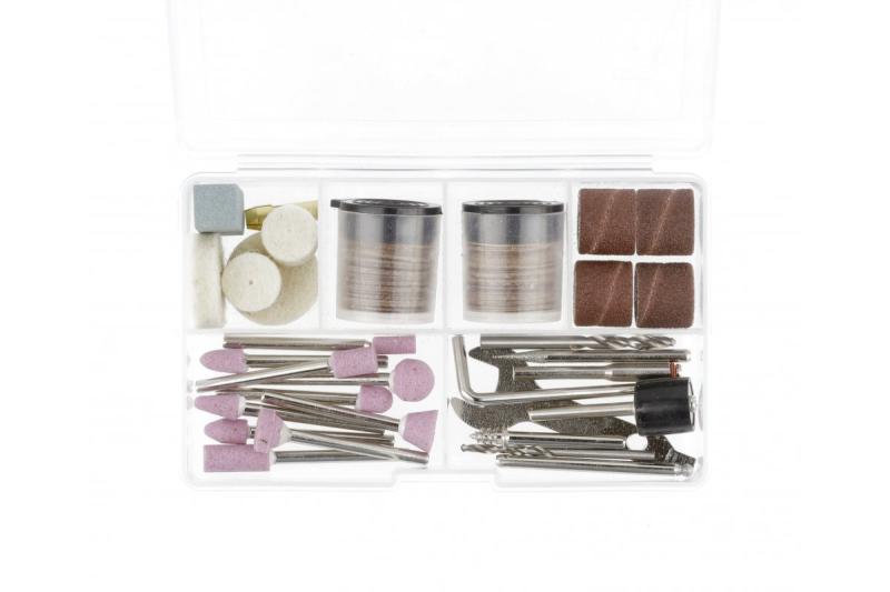 Hoegert Mini macchina per affilare in valigia incl. 184 accessori extra 1208960199 HT2E101