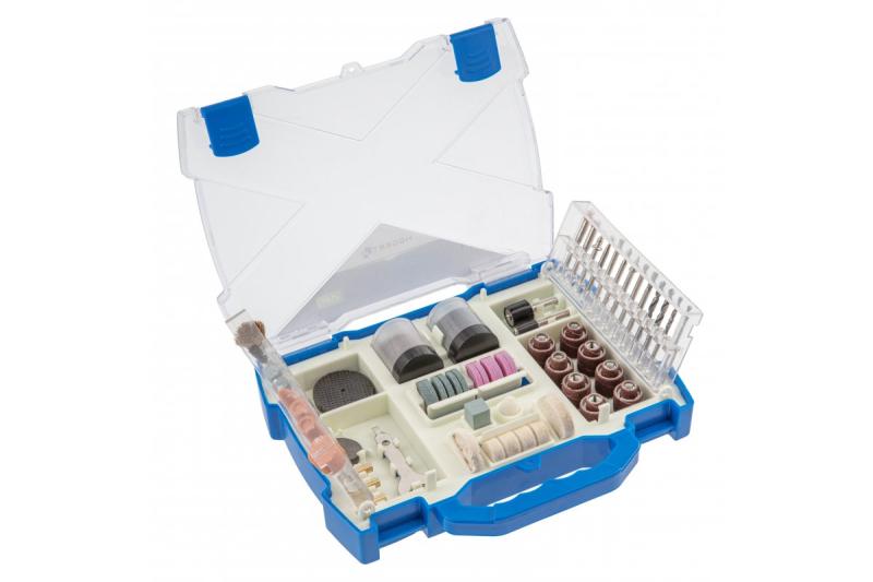 Hoegert Set di accessori di ricambio per la mini smerigliatrice 155 pezzi 1208960202