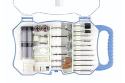 Hoegert Set di accessori di ricambio per la mini smerigliatrice, 71 pezzi. 1208960203
