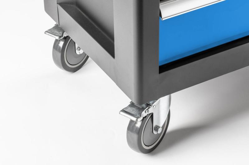 Hoegert Cassettiera degli attrezzi con 7 cassetti e porta laterale 1208962009