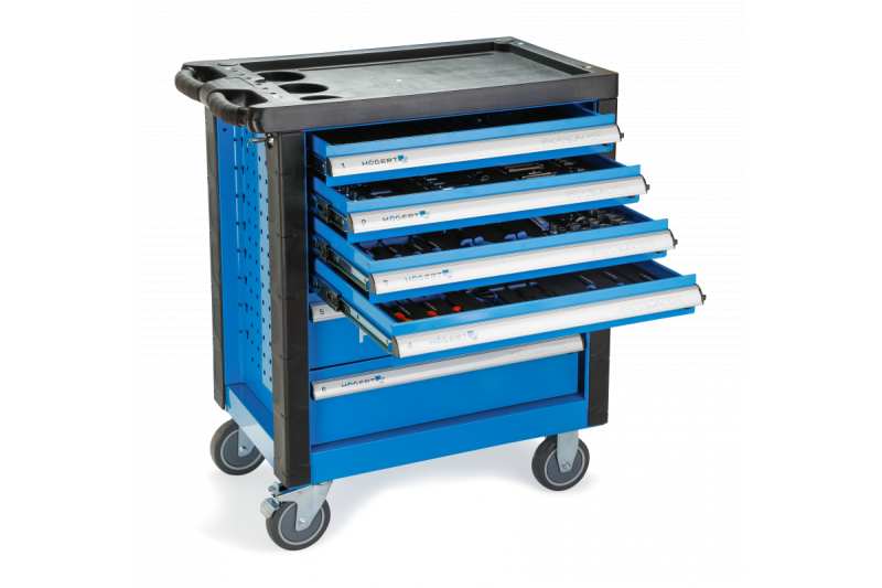 Hoegert Armadio degli attrezzi 171 pezzi 1208962011