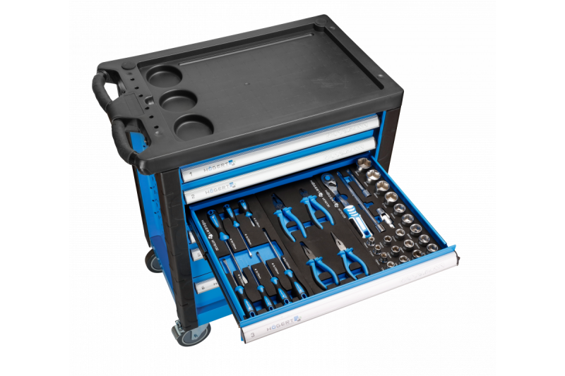 Hoegert Armadio degli attrezzi 171 pezzi 1208962011