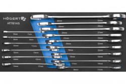 Hoegert Set di chiavi combinate 15 pezzi in schiuma tecnica 1208962052