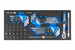 Hoegert Set di chiavi esagonali a brugola 53 pezzi. 1208962060