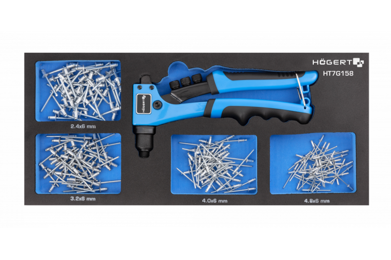 Hoegert Set di rivetti 201 pezzi. 1208962064