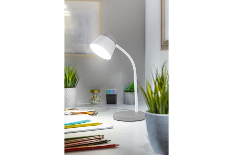 Decor Lampada da scrivania Helin 6W 350lm AC220-240V 3-CCT PF> 0 5 RA>80 Grigio 1208962491