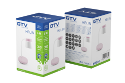 Decor Lampada da scrivania Helin 6W 350lm AC220-240V 3-CCT PF> 0 5 RA>80 Rosa 1208962492