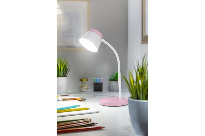 Decor Lampada da scrivania Helin 6W 350lm AC220-240V 3-CCT PF> 0 5 RA>80 Rosa 1208962492
