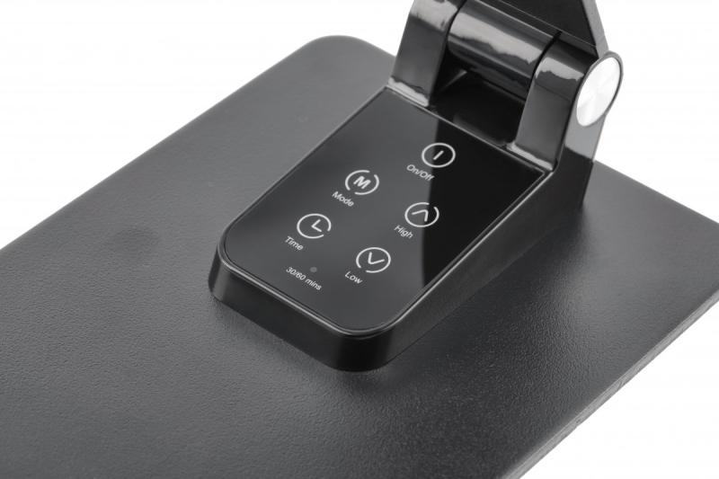 Decor Lampada da tavolo Loneos 12W 700lm AC220-240V 3-CCT 5 Step Dimming RA>80 USB nera 1208962502