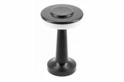 Decor Lampada da scrivania Monum 3W 200lm DC 5V 1A 3000 K 3 gradi. Batteria dimmerabile da 1800 mAh nera. 1208962504