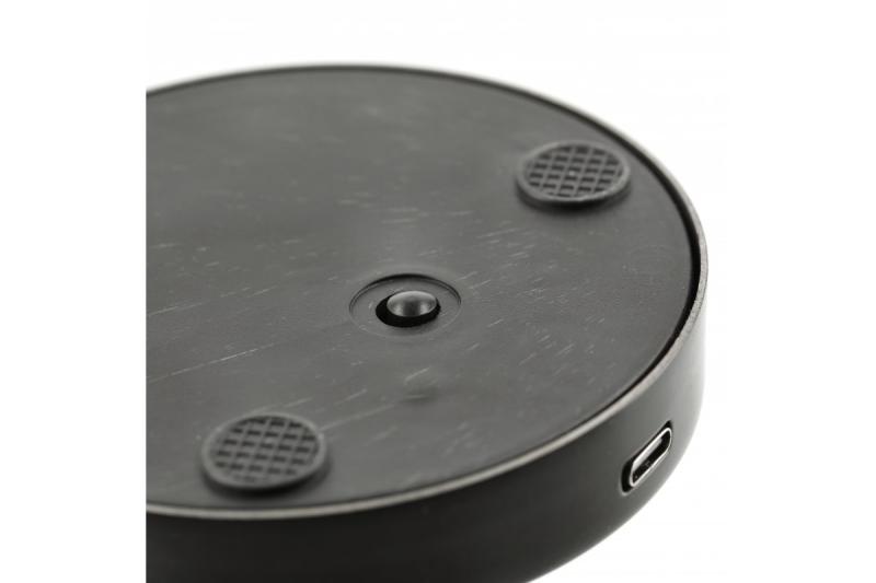 Decor Lampada da scrivania Monum 3W 200lm DC 5V 1A 3000 K 3 gradi. Batteria dimmerabile da 1800 mAh nera. 1208962504