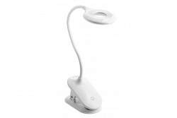 Decor Lampada da scrivania RINGO 4W 200lm. DC5V 1A 3000K-6000K 3-CCT bat.1200 mAh Ra>80 dimmerabile bianco. 1208962507