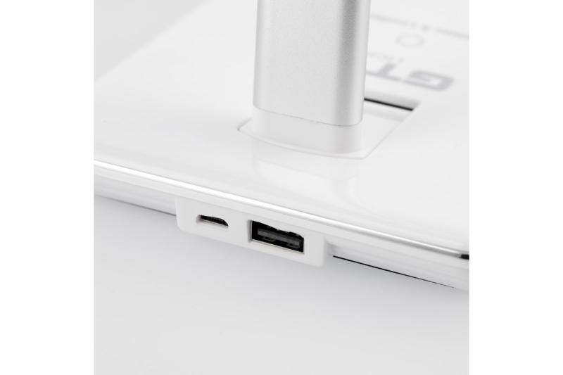 Decor Lampada da scrivania Tritton 6W 340lm AC220-240V 4-CCT Ricarica wireless USB PF>0 5 RA>80 bianca 1208962517