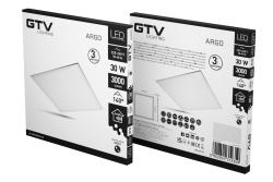 Dispositivo LED ARGO, 30W, 3000lm, AC220-240V, 50/60 Hz, PF> 0.9, Ra≥80, IP44, IK08,140 °, 4000K 1208962626