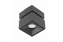 Decor Luminare LED BIANCO 8W 680lm AC220-240V 50/60 Hz PF>0 9 Ra≥80 IP20 IK06 36° 4000K quadrato nero. 1208962670