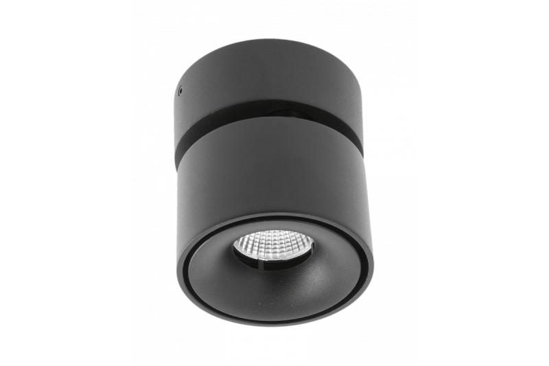 Decor Luminare LED BIANCO 8W 680lm AC220-240V 50/60 Hz PF>0 9 Ra≥80 IP20 IK06 36° 4000K nero rotondo. 1208962672
