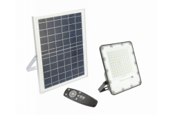 Proiettore a LED solare BRAVOS, 100W, 1000lm, 6400K, IP65, 120°, pannello solare, telecomando, 3y 1208962681
