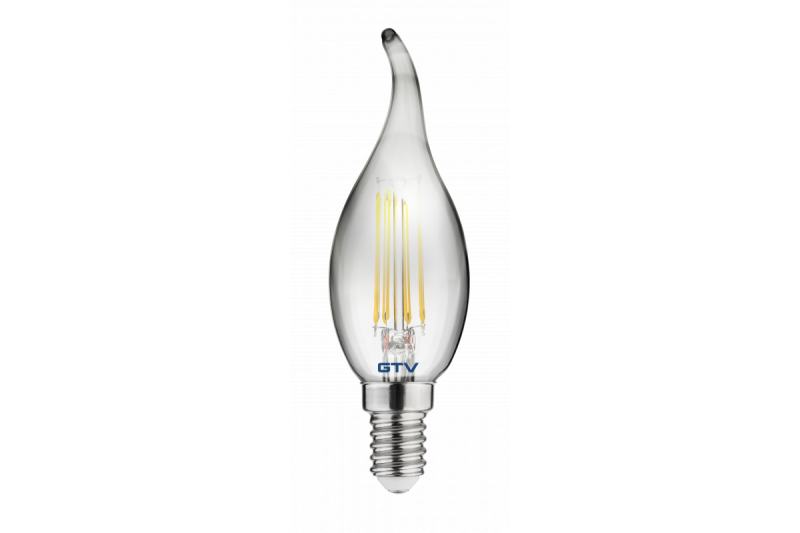 Luce LED decorativa, FILAMENTO, C35L, 27006, E14, 4W, 240lm, AC220-240V/ 50-60Hz, RA>80, 360° 1208962696