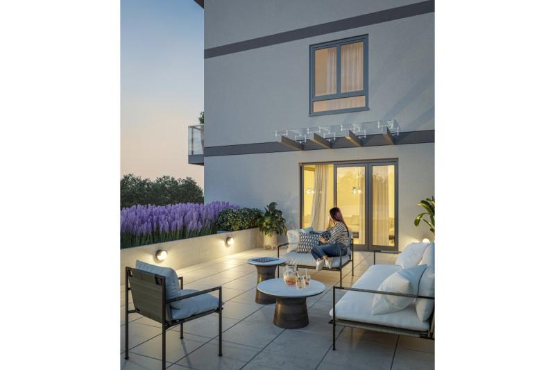 Decor Apparecchio per facciata CANTI LED 12W 1000lm AC220-240V 50 / 60Hz IP65 4000K 1208962698