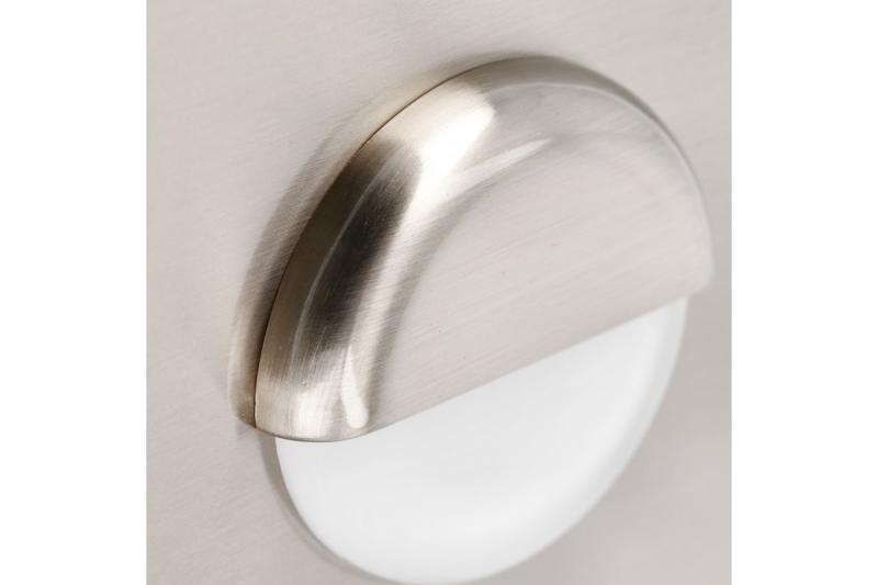 Decor Luminare per scala a LED ESCADA KB DC12V quadrata con copertura opaca 0 8W 70lm 4000K cavo inox 150cm.