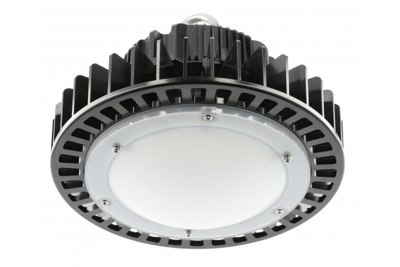 LED highbay ARIZONA 150W, 18000lm, AC85-265V, 50/60Hz, IP65, angolo di fascio 120°, bianco neutro, alloggiamento nero 1208962834