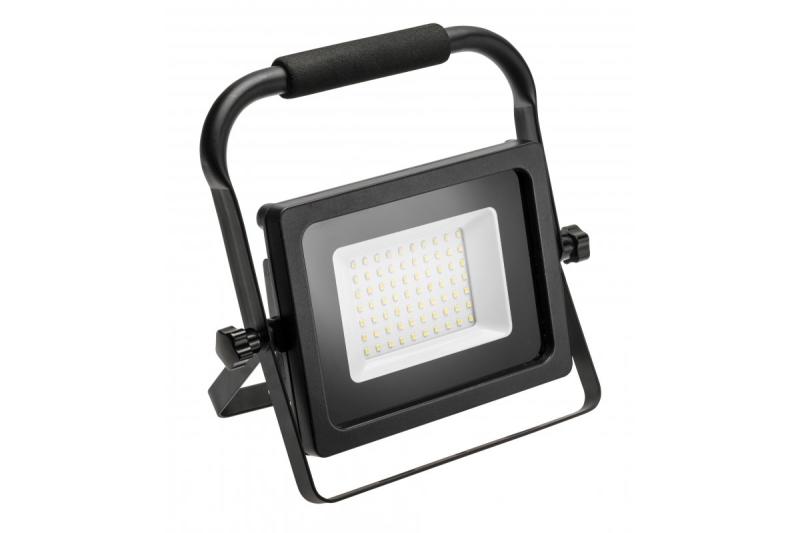 Proiettore LED iNEXT (portatile) 50W 4000lm, PF>0,9, RA>80, IP65, 120°, 6400K, corpo nero 1208962863