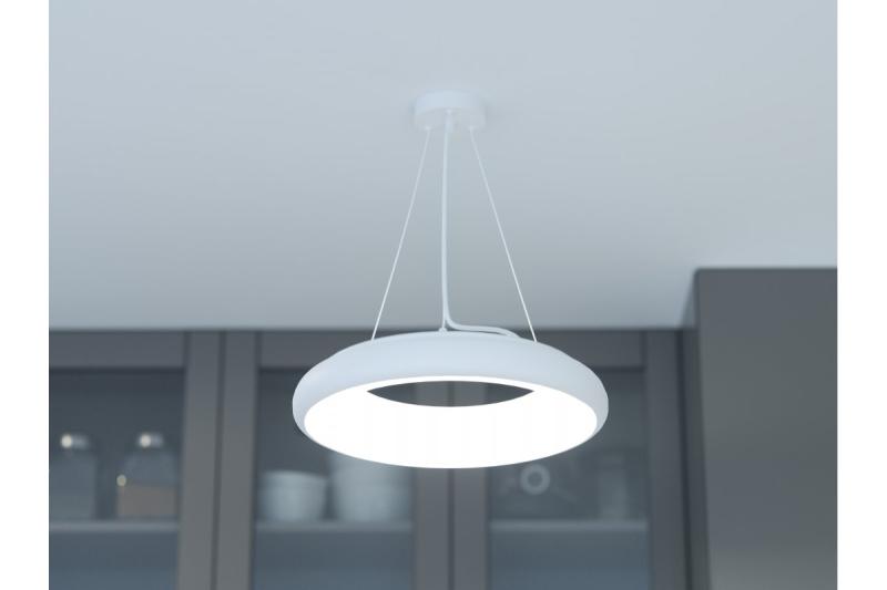 Decor Apparecchio LED LEON 35W 3200lm AC220-240V 50/60Hz 120° IP40 4000K sospeso/soffitto bianco. 1208962911