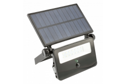 Faretto a LED solare LUMOS, con sensore di movimento, 10W, 850lm, 6400K, IP65, 120°, pannello solare, 3y 1208962938