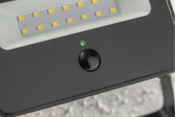 Faretto a LED solare LUMOS, con sensore di movimento, 10W, 850lm, 6400K, IP65, 120°, pannello solare, 3y 1208962938