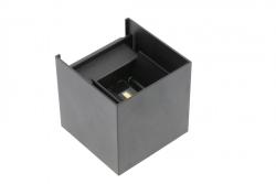 Decor Lampada a LED MISSOURI-K 7W 540lm AC220-240V 50/60 Hz PF>0.5 Ra≥80 IP54 IK08 4000K nera quadrata. 1208962994