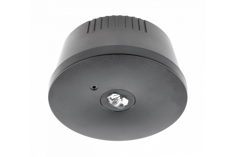 Lampada di emergenza OGLA LED,3W,200lm,AC220-240V,50-60Hz,IP20,6400K,3H,monocompito,TEST,nero 1208963017