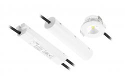 OMAHA-3 lampada di emergenza LED, 3W, 300lm, AC220-240V, 50-60Hz, IP20, 3h, 6400K, monouso, PULSANTE DI PROVA 1208963024