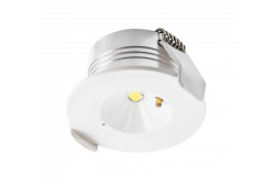OMAHA-3 lampada di emergenza LED, 3W, 300lm, AC220-240V, 50-60Hz, IP20, 3h, 6400K, monouso, PULSANTE DI PROVA 1208963024