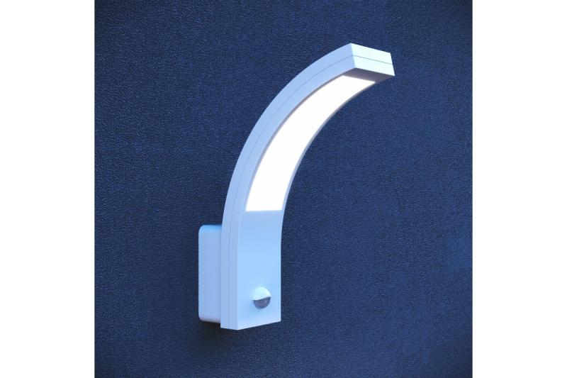 Decor Apparecchio LED PARIS con sensore di movimento 10W 900lm IP54 AC220-240V 50/60Hz 140° 9m 4000K bianco. 1208963095