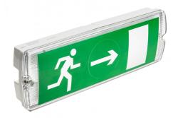 Apparecchio di emergenza a LED SAHER-1 LED DUO, 3W, 300lm, AC220-240V, 50-60Hz, IP65, 1h, 6400K 1208963122