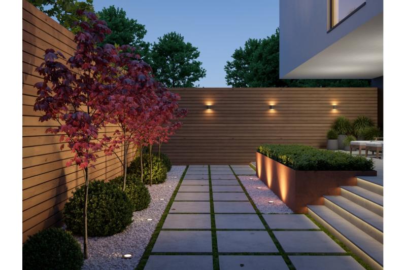 Decor Luminaire per facciata bidirezionale TIAGO KW GU10 MAX.2x35W IP54 AC220-240V 50/60Hz inox 1208963200