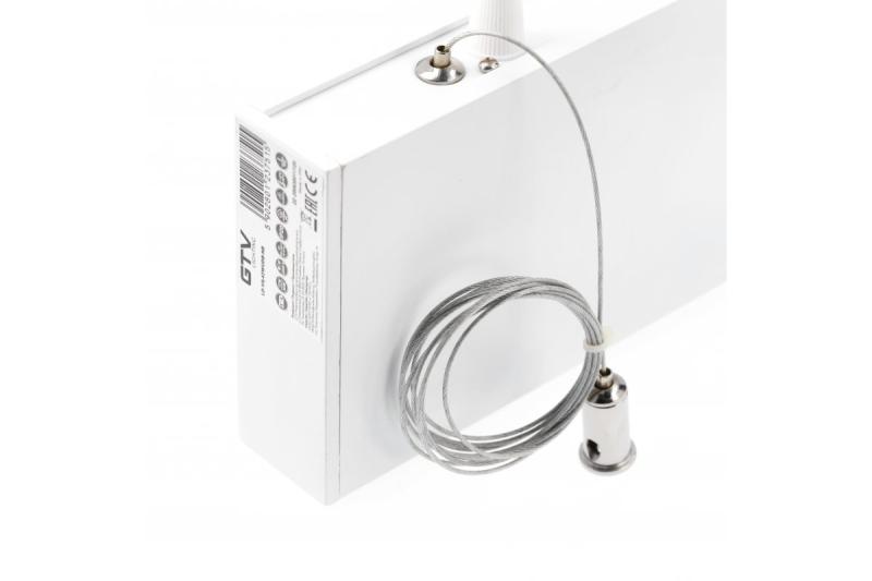 Decor Luminare sospeso a LED VILANA 42W (30W+12W) 4000K RA>80 220-240VAC 48/120° UGR<19 120cm bianco. 1208963236