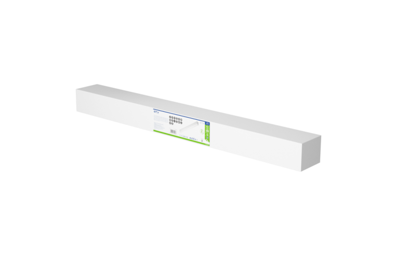 Decor Zita apparecchio a LED con interruttore 600mm 15W AC220-240V 50/60Hz 4000K IP44 RA >80 1200lm Bianco 1208963291