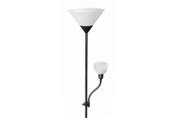 Decor Lampada da terra BENFICA 2 max 60W-E27 max 40W-E14 AC220-240V 50/60Hz nera 1208963346