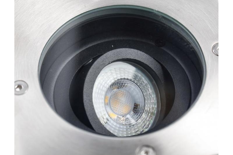 Decor LUMINARIO INRUN BETA-O con angolo regolabile max. 50 W GU10 IP67 AC220-240V 50/60Hz inox 1208963698