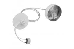 Decor Kit di sospensione per apparecchio luminoso SENSA con cavo di 1,5 metri, colore bianco rotondo. 1208963801