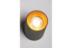 Decor Lampada a soffitto AERO II in alluminio 70x100mm IP20 max. 20W rotonda nera 1208963809