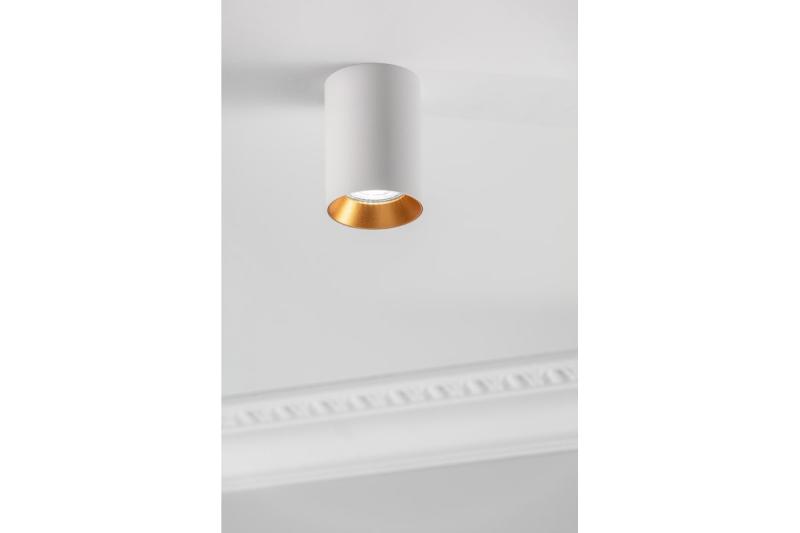 Decor Lampada a soffitto AERO II in alluminio 70x100mm IP20 max. 20W bianca rotonda 1208963810