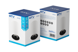 Decor Lampada a soffitto ARIES PC 73x105mm IP20 max 20W rotonda bianca/nera 1208963818