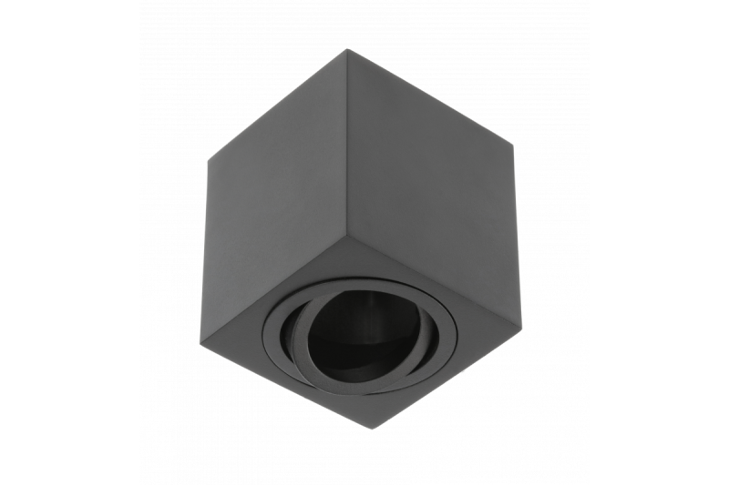 Decor Lampada a soffitto AVEIRO in alluminio 80x80x85mm IP20 max 20W quadrata nera 1208963828