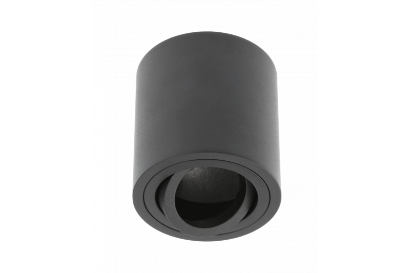 Decor Apparecchio a soffitto AVEIRO in alluminio 80x85mm IP20 max 20W tondo nero 1208963830